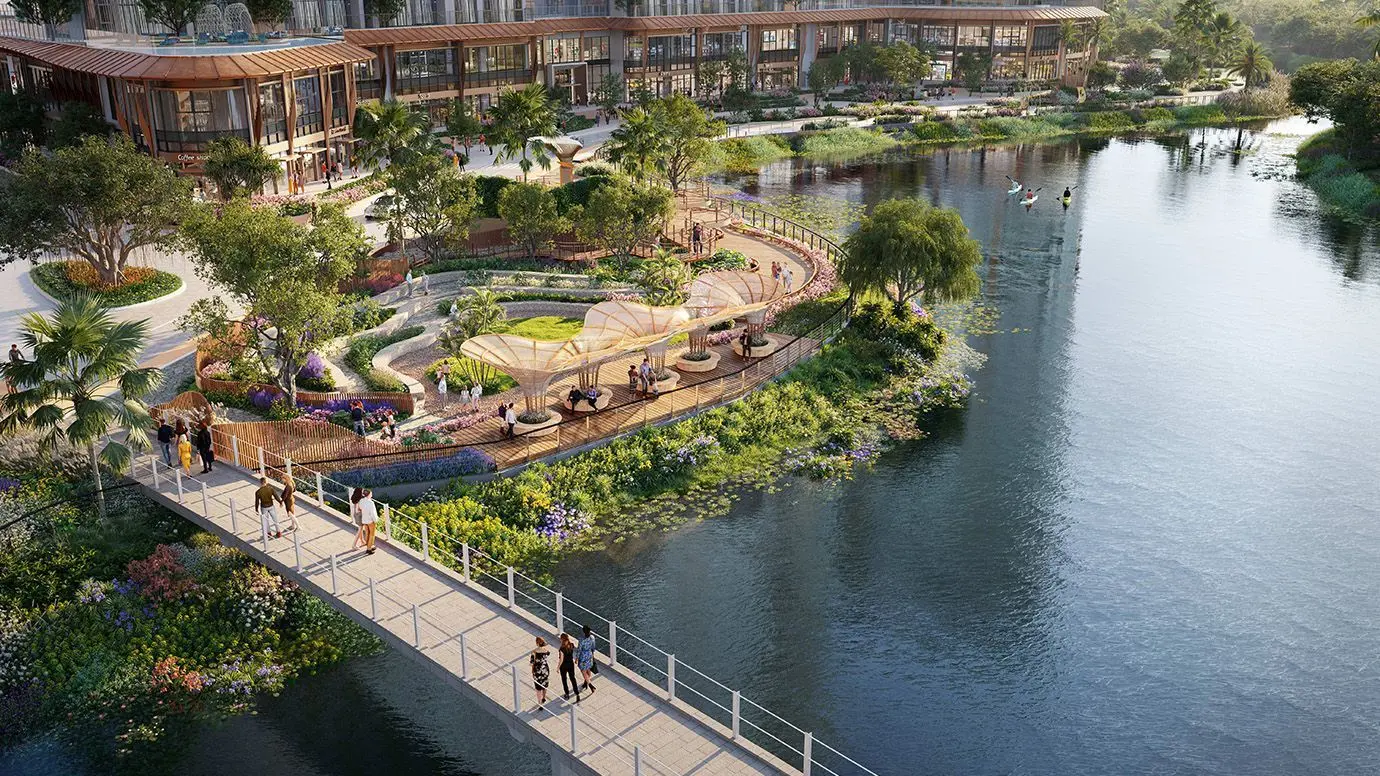 Phòng tập thể thao chuẩn quốc tế phục vụ thể chất cư dân tại Eaton Park Gamuda Land
